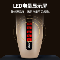奥克斯(AUX)理发器电推剪充电式工具套装家庭全套剃头推子剪发自己 黑色升级款（套餐三） 标配+双钢剪+刀头
