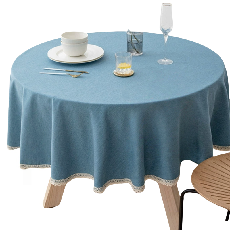 铭思沃圆形桌布高清大图