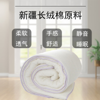 三斤新疆100%长绒棉棉被子缝边新疆手工棉花被芯新疆棉花被芯多忆绵眠