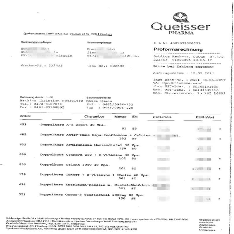 德国双心(doppelherz)氨糖软骨素骨胶原维骨力修复运动损伤缓解关节疼痛40粒