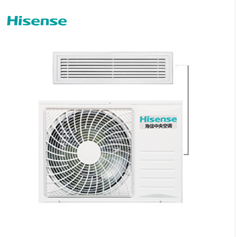 海信一拖一冷暖风管机hurd-125fw/s521裸机不含安装