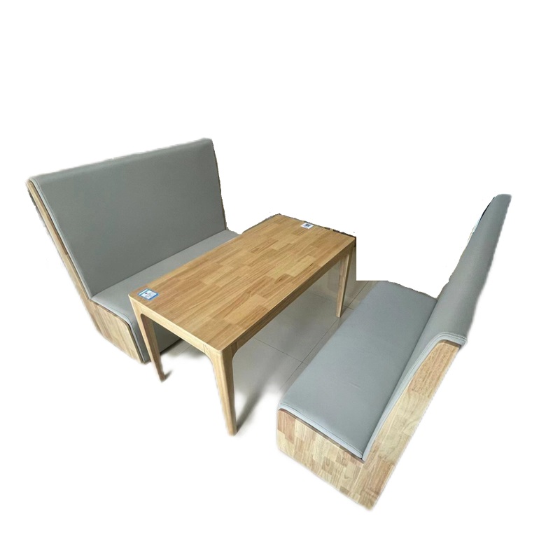 毕氏家具 卡座式餐桌椅 1400*2100*800mm 套