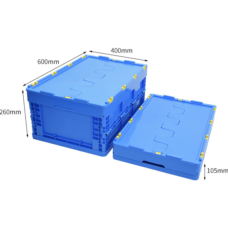 怡卓欧折叠塑料箱高清大图