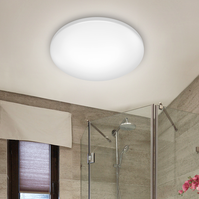 照明恒潋led阳台吸顶灯现代简约防水防飞虫卧室走廊灯具新