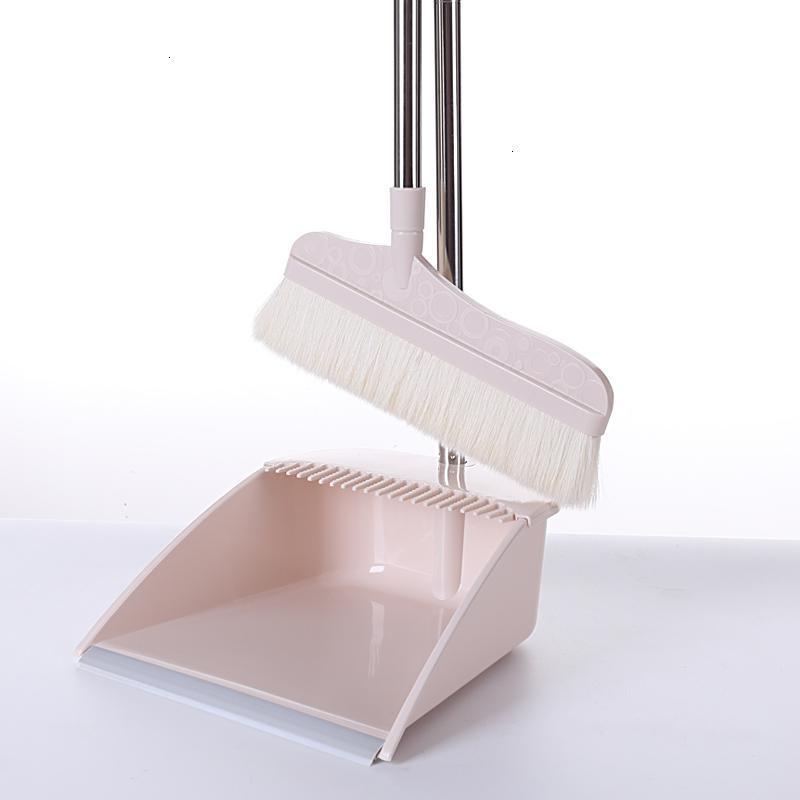 阿斯卡利ascari扫把拖把套装软毛扫帚簸箕组合家用猪鬃毛不粘头发捎把