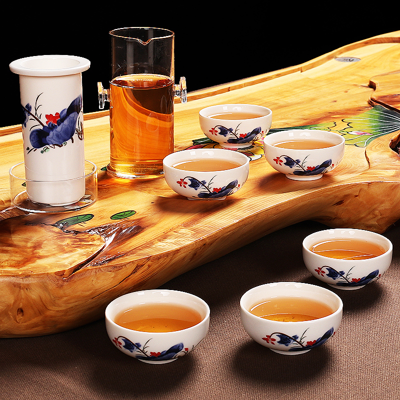 尚帝(shangdi)红茶专用功夫茶具 耐高温 玻璃泡茶器 礼盒装