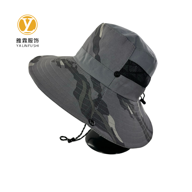 雅霖服 大檐渔夫帽YLF-04215 顶高清大图