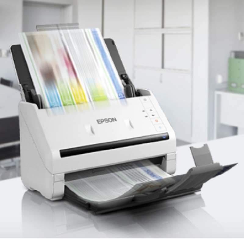 爱普生高速扫描仪DS-535II(A4彩色馈纸式 35ppm/70ipm USB 3.0 旗舰产品专业优选三年质保)