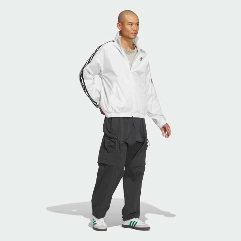 阿迪达斯(adidas)复古拼接防风运动外套女款男女同款休闲潮流外套高清大图