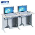 铭 思达翻转电脑桌双人位张