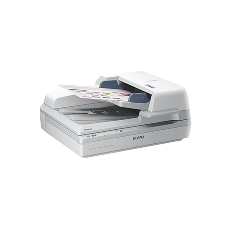 爱普生(Epson) DS-60000 A3幅面平板式+ADF馈纸式高速彩色文档扫描仪 双平台扫描仪(白色)高清大图