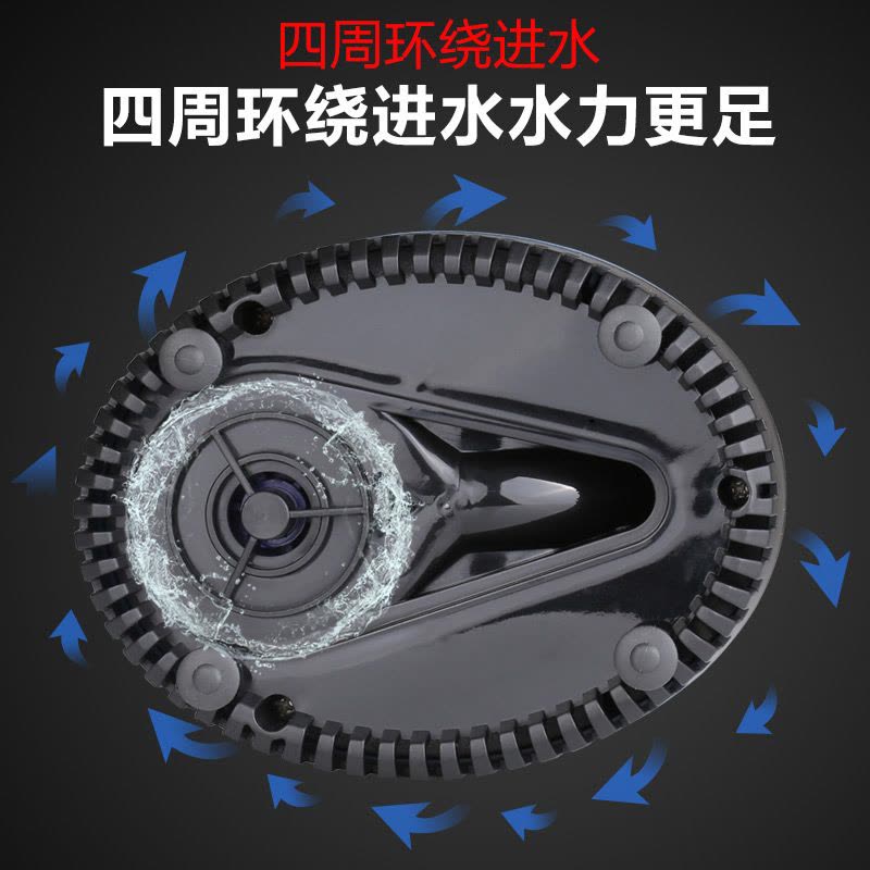 鱼缸潜水泵底吸水循环抽水泵过滤器 超小型换水泵底吸泵图片