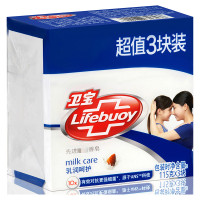 卫宝 (Lifebuoy) 先进健肤香皂 乳润呵护115g*3[联合利华]