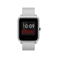 Amazfit 智能运动手表米动手表青春版1S 华米科技运动手表 GPS NFC 消息提醒 心率检测 岩白
