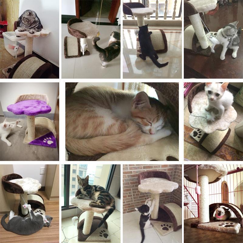 剑麻绳猫爬架猫台小型猫架子猫抓板猫抓柱子猫磨爪宠物猫咪玩具