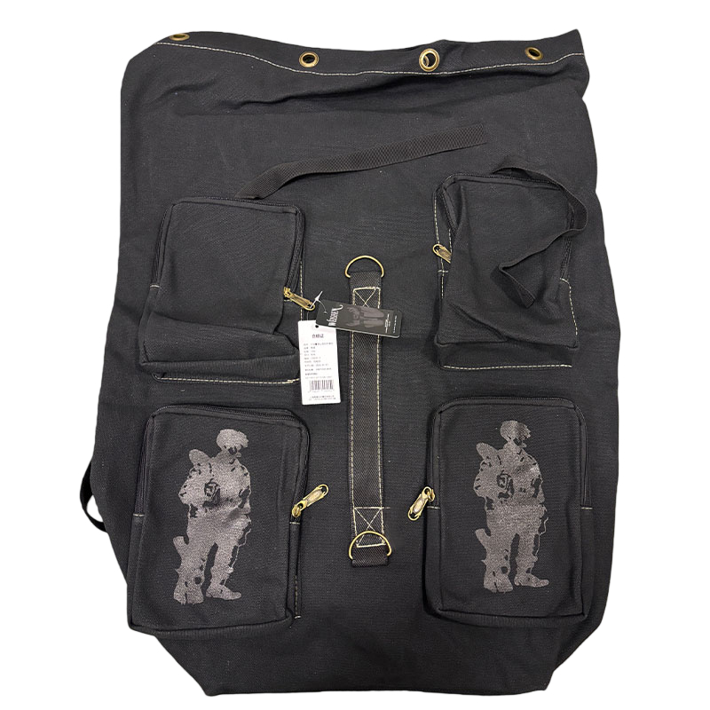 围盛 大容量登山包帆布背包 100L 个高清大图