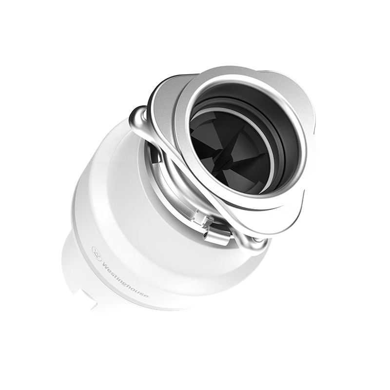 西屋(Westinghouse)垃圾处理器W660厨余粉碎机 白色高清大图