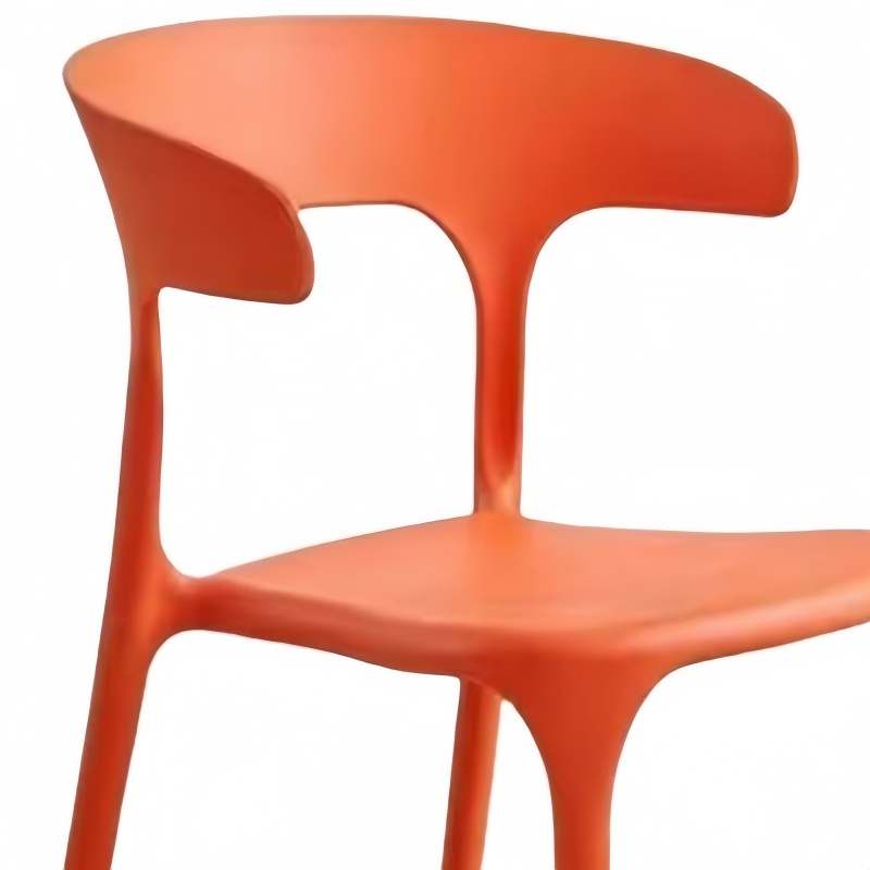 攸形塑料椅41*39*74cm把高清大图