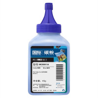 国际粉盒118A硒鼓碳粉 W2081A青色易加粉墨粉盒墨盒 适用HP惠普MFP 178nw 179fnw