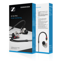 森海塞尔(SENNHEISER) IE100 PRO CLEAR 入耳式有线监听耳机舞台发烧级HIFI音乐音频娱乐