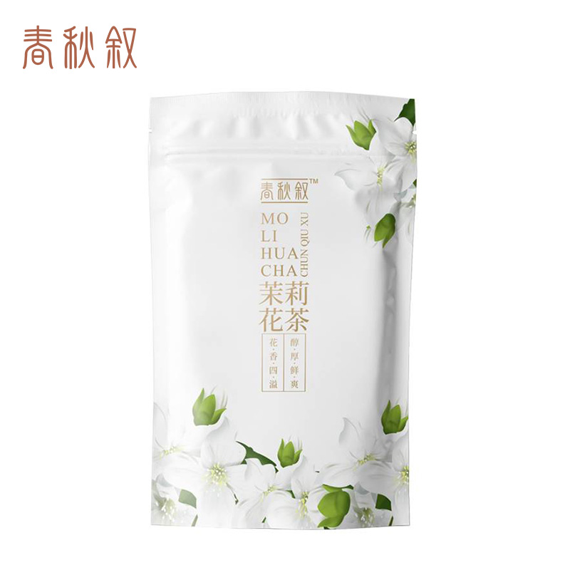 春秋叙 茉莉花茶 白龙须 100g/袋高清大图