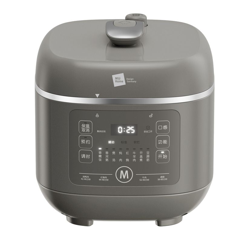 米技(MIJI)6L容量电压力锅PC-L6068高清大图