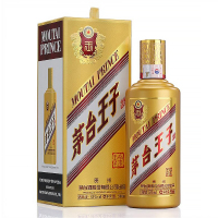 茅台王子酒 金王子 53度酱香型白酒500ML(六瓶装)