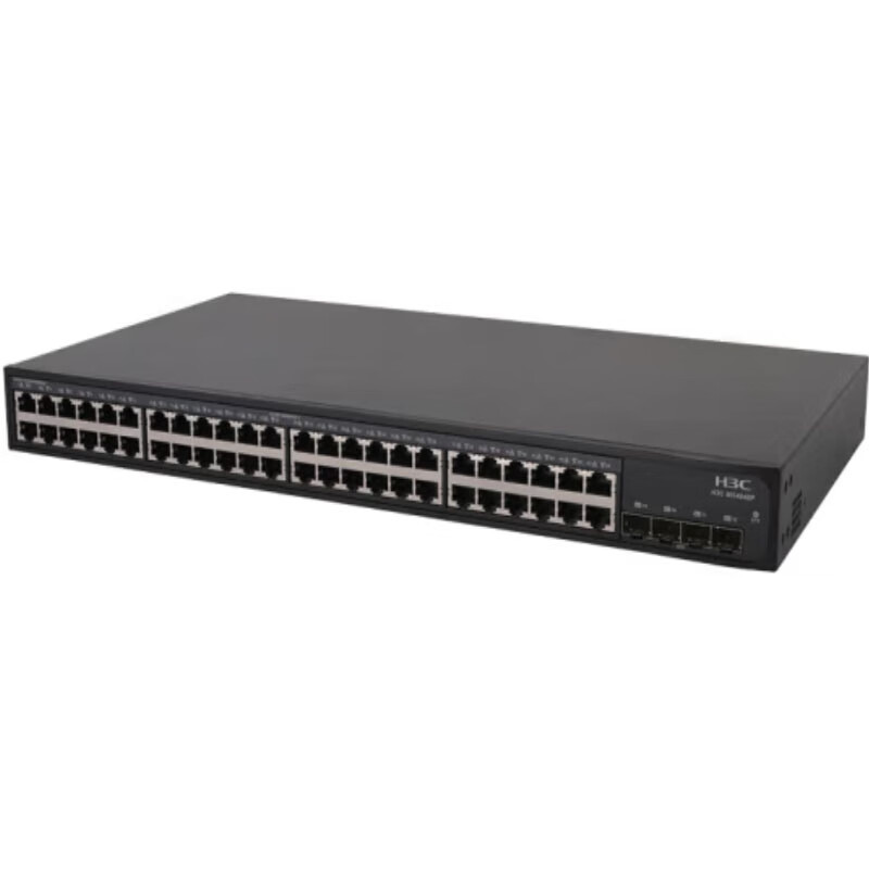 新华三(H3C)MS4048P 企业级网络交换机 48口全千兆监控安防专用交换机2千兆光口上行
