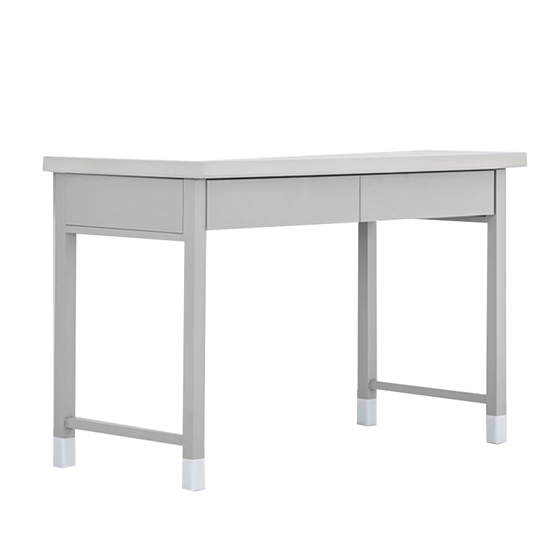 帅畅桌子钢制办公桌二斗学习桌高清大图