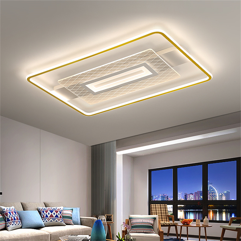 辛羽轻奢LED吸顶灯现代简约家用大气客厅灯饰 2021年新款大厅吊灯卧室灯具