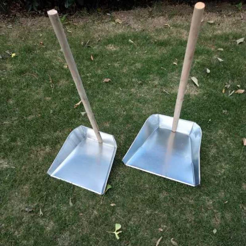 长手柄大垃圾斗超结实加厚镀锌铁皮垃圾铲家用畚斗簸箕