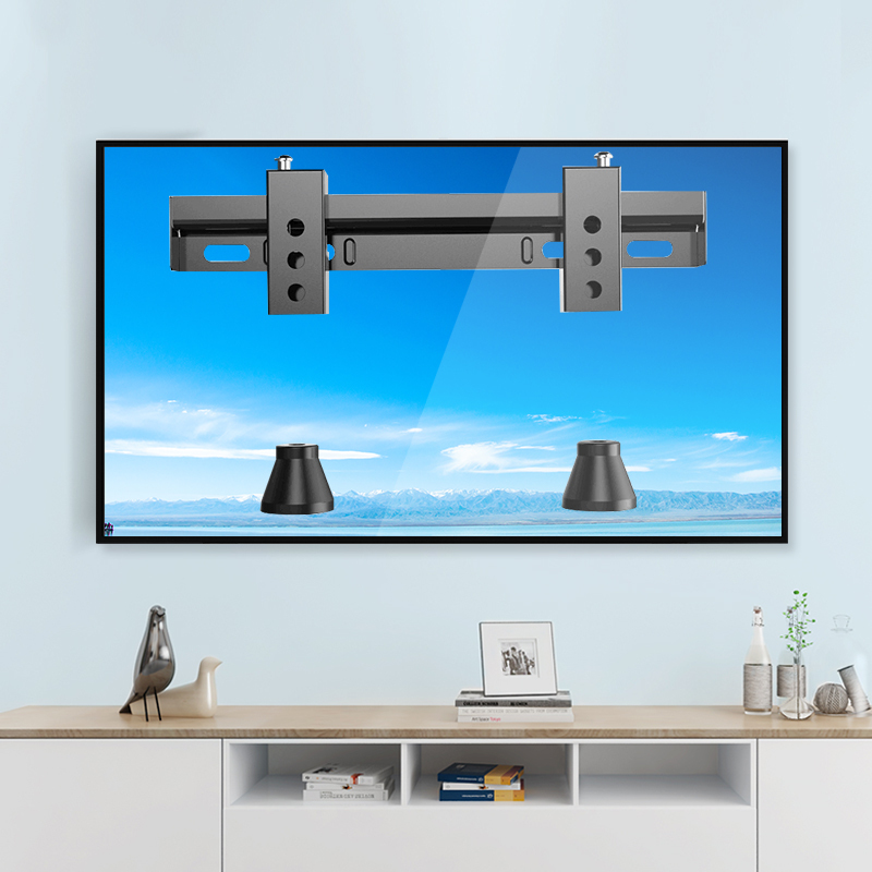 两孔专用3255英寸适用电视挂架酷开暴风海尔32425565寸通用壁挂两孔