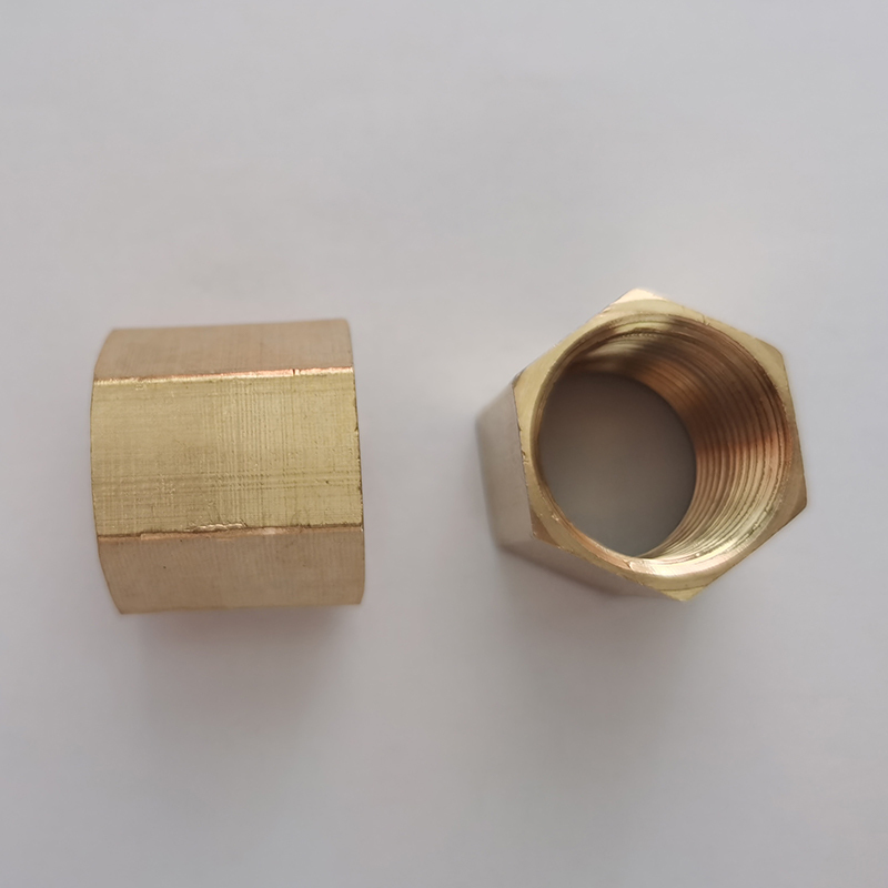 全铜加厚4分内丝直通全牙直通铜接头