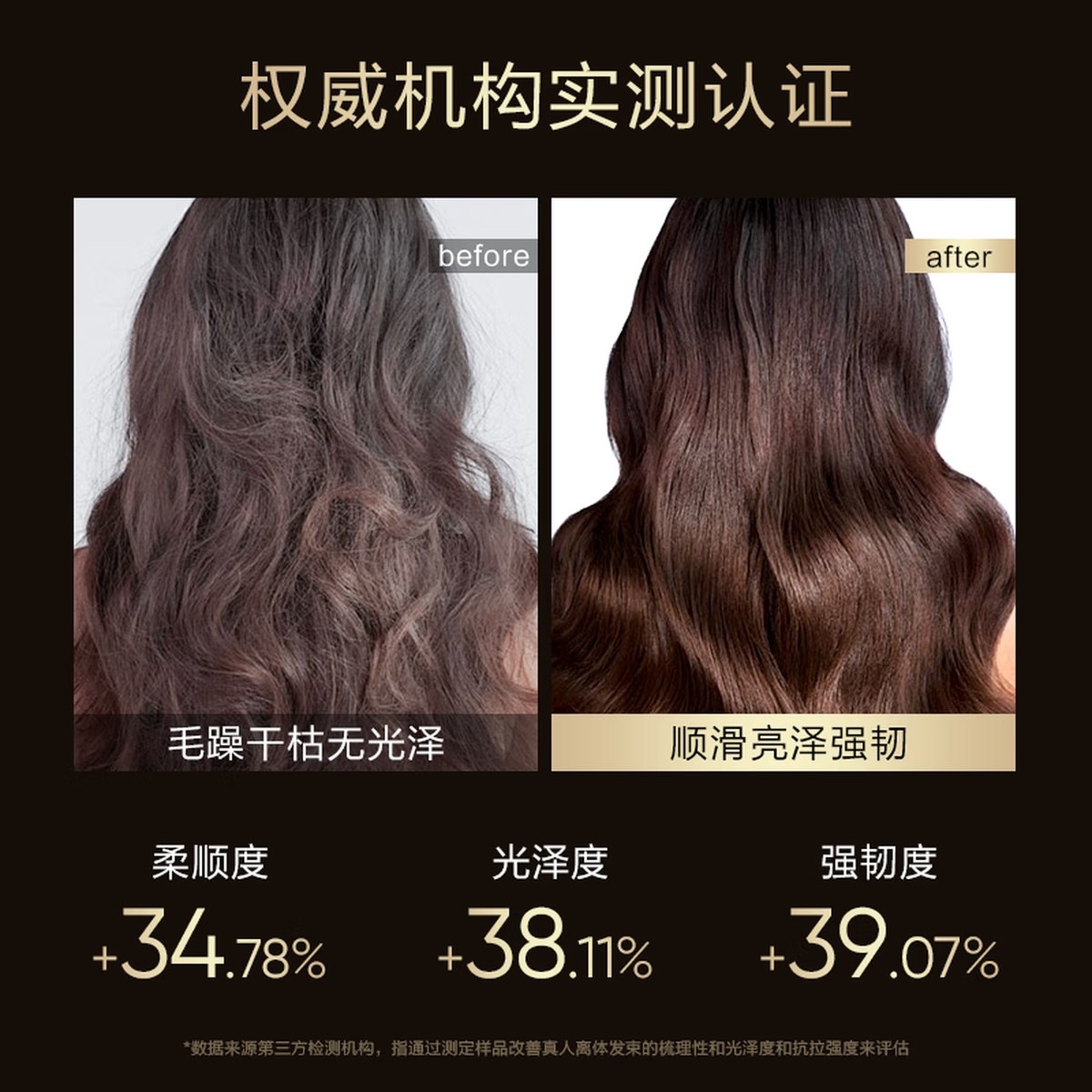韩束顶配鱼子酱精华洗发水持久控油蓬松滋养修护去屑护发防断发500g高清大图