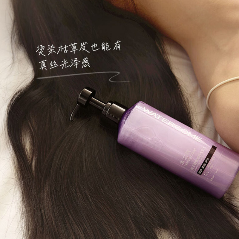 水之蔻洗发水400ml花漾山茶鱼子滋养修护干枯发丝高清大图