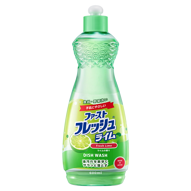 净芬日本进口洗洁精小瓶家用洗碗机专用果蔬洗涤剂厨房去油污不伤身600ml