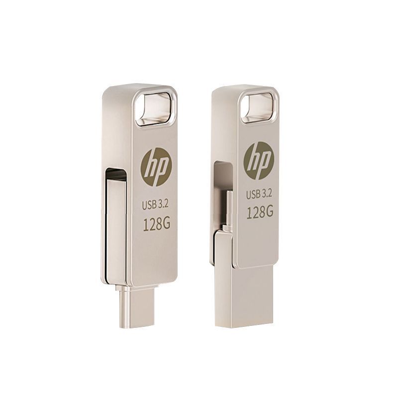 hp惠普typecusb32gen1手机电脑u盘x206c256gb全金属双接口多功能学习