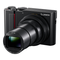 松下(Panasonic)ZS220 1英寸大底数码相机/卡片机 4K 黑 3英寸显示屏 2010万有效像素