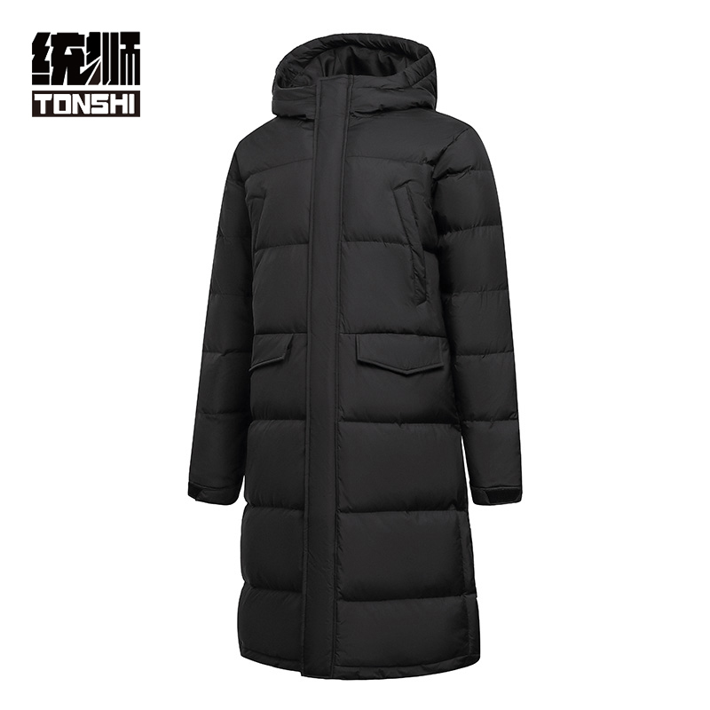 统狮长款羽绒服 RY4 件 黑色 XL