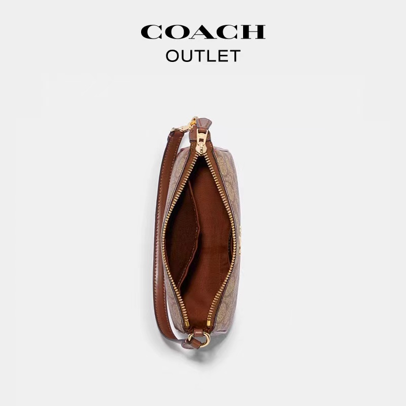 [香港直邮]原装进口蔻驰COACH/奥莱女包经典标志NOLITA 19号手袋麻将包C3308