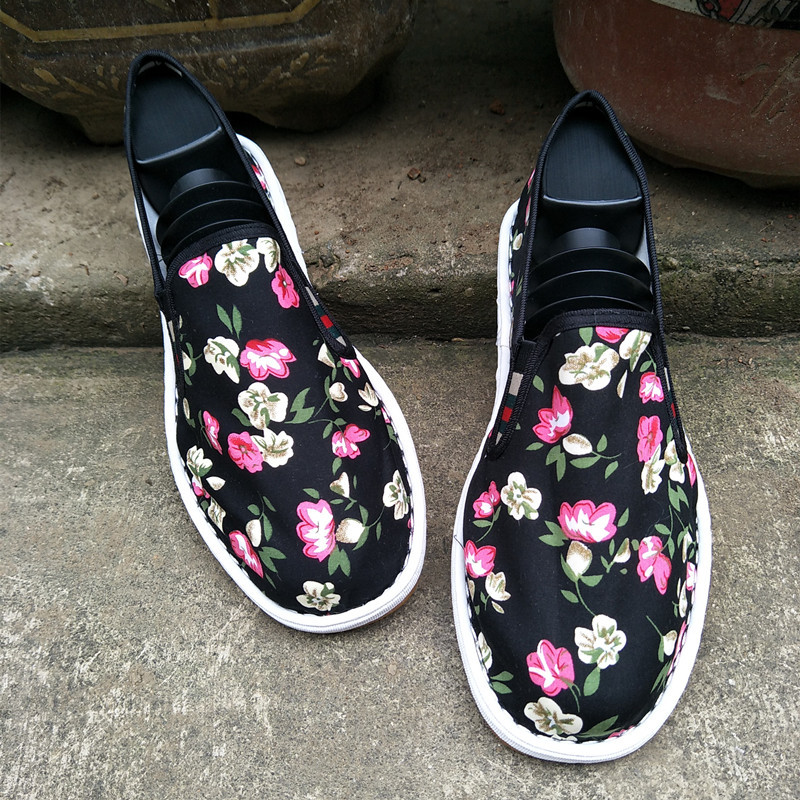 林先森西山布鞋男手工社会花鞋牛筋底防滑老北京布鞋春秋透气单鞋工作