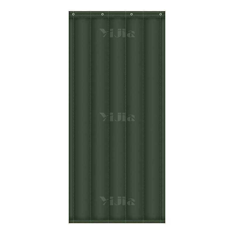 翌嘉YJ3111637 牛津布棉门帘保暖保温门帘防风防寒 绿色