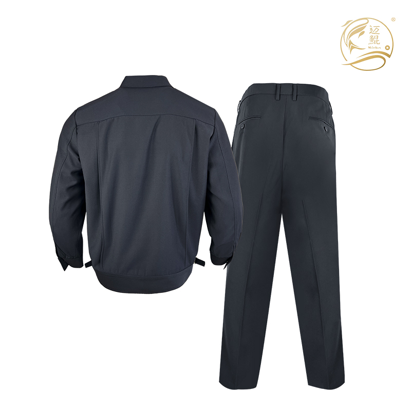 春秋工作服毛料T-037高清大图
