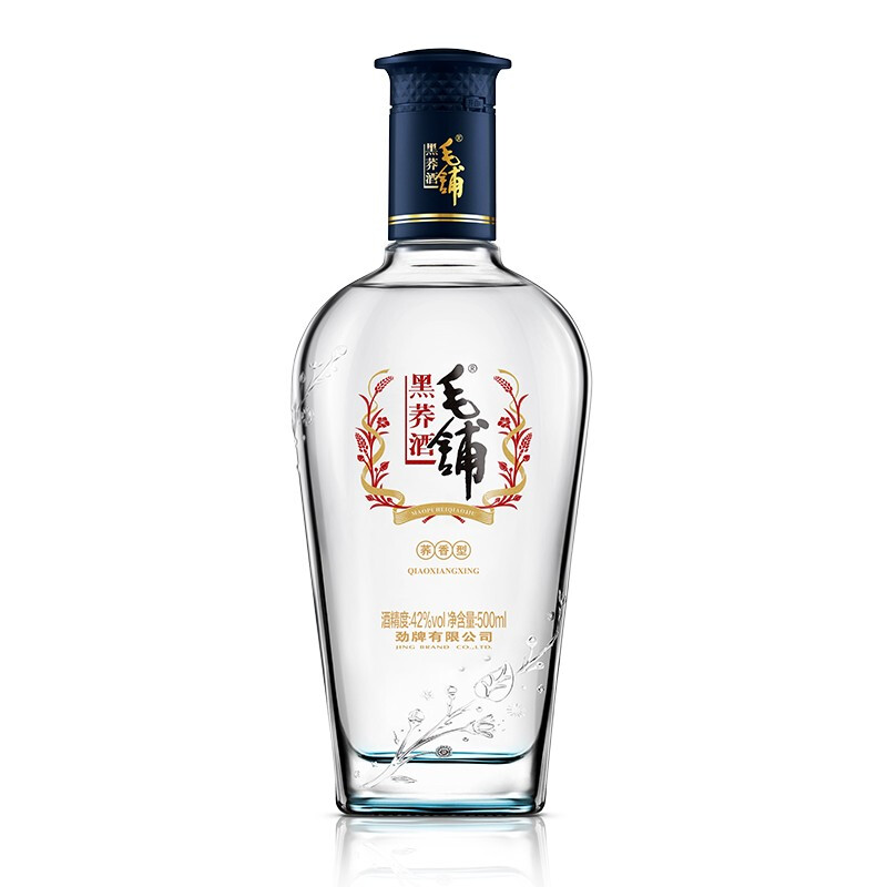 劲牌 毛铺苦荞酒 露酒 黑荞 42度 500ml 单瓶装 新老包装随机发高清大图