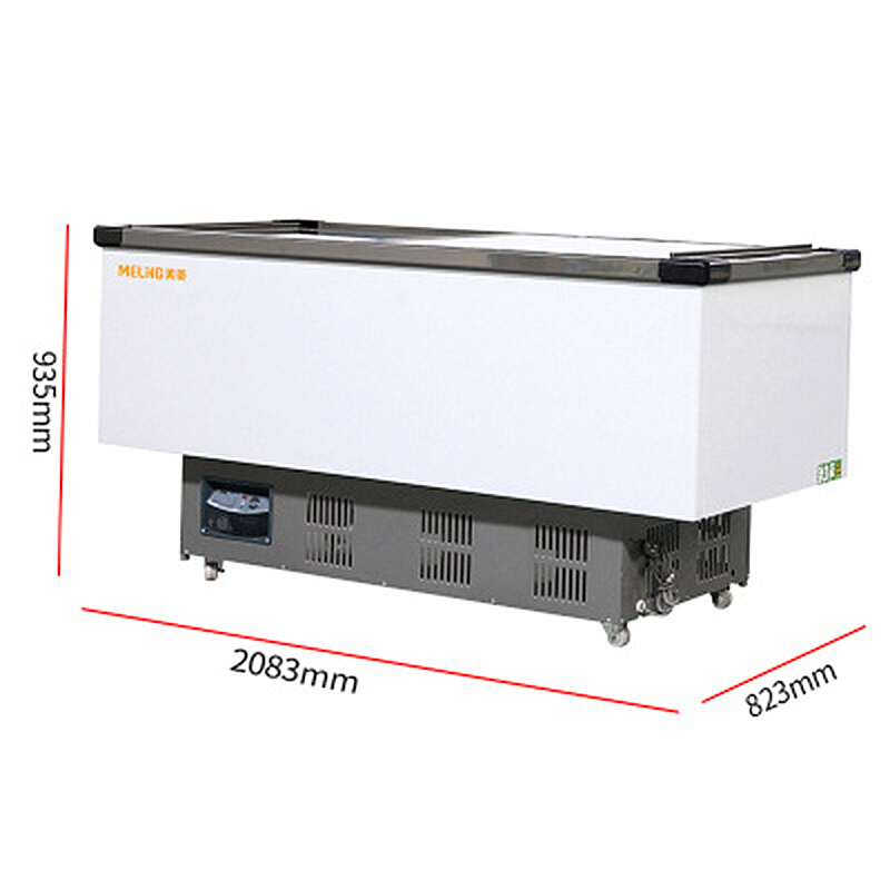 美菱(MELING)SC/SD-600GPZSY商用展示柜 超市组合岛柜 陈列柜冷柜 冰柜