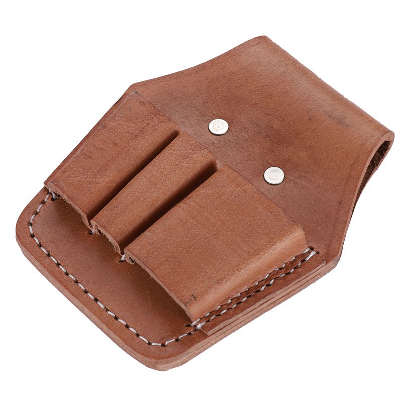 高松takama电工腰带电工纯牛皮皮套工具包电工钳套头层三联705003