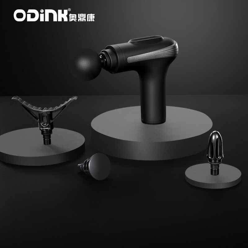 奥鼎康(ODINK)迷你筋膜枪 筋膜枪全身颈肩部肌肉健身运动按摩 A-K720B 黑高清大图