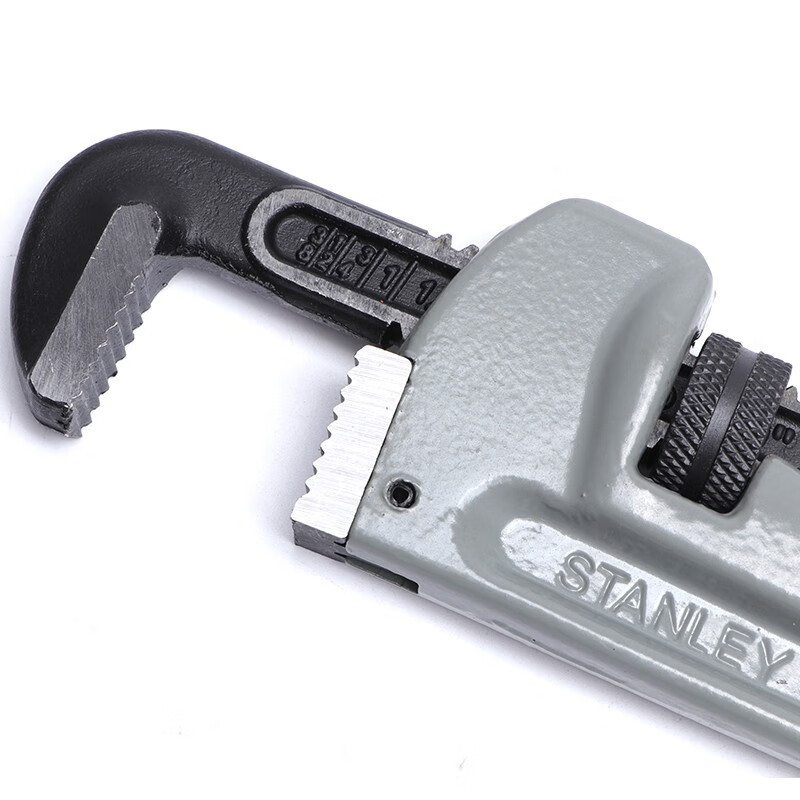 史丹利(STANLEY)84-463-23 12英寸 铝合金管钳 管道扳手 多功能两用管子钳 水泵钳 把