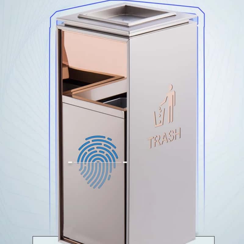 鑫木樽垃圾桶小号个高清大图