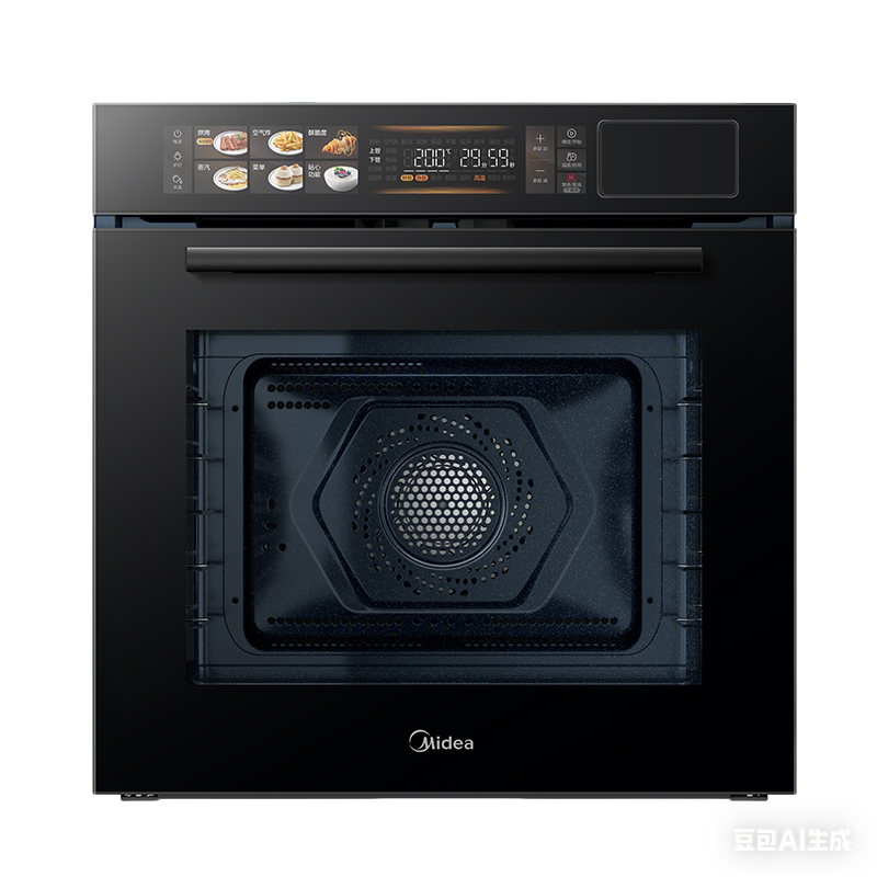 美的(Midea)SX7无边系列蒸烤箱一体机嵌入式 78L家用大容量蒸烤炸炖四合一 大彩屏涡轮蒸烤箱【温湿双控】 升级7